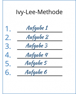 Ivy-Lee-Methode